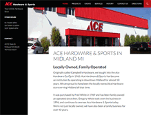 Tablet Screenshot of midlandace.com